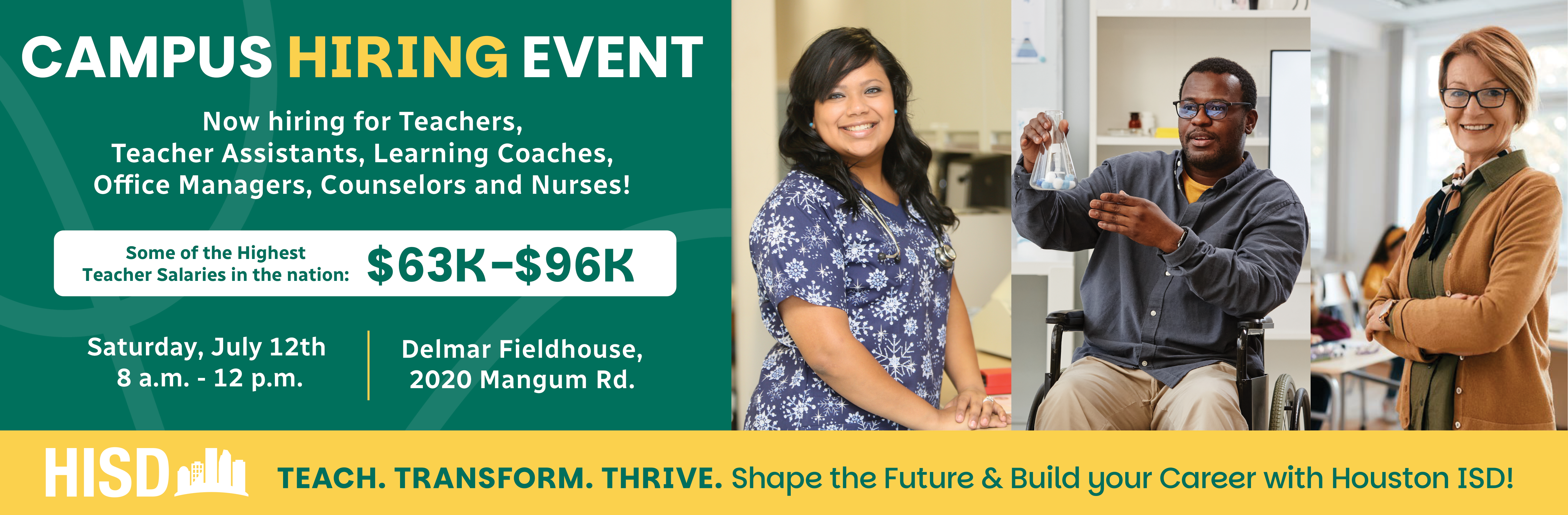 HISD Campus Hiring Event | Eightfold